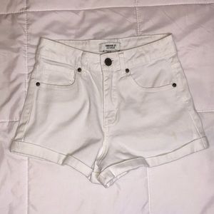 White shorts